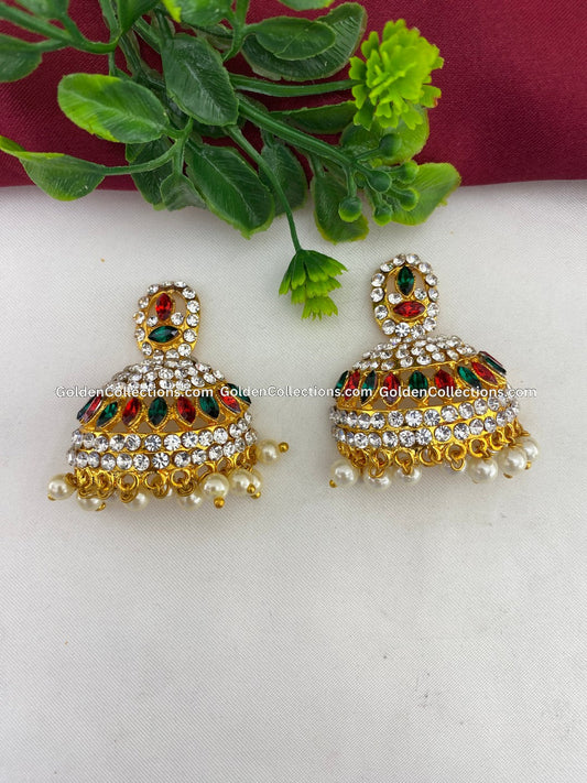 Earrings for Goddess - GoldenCollections DGE-030