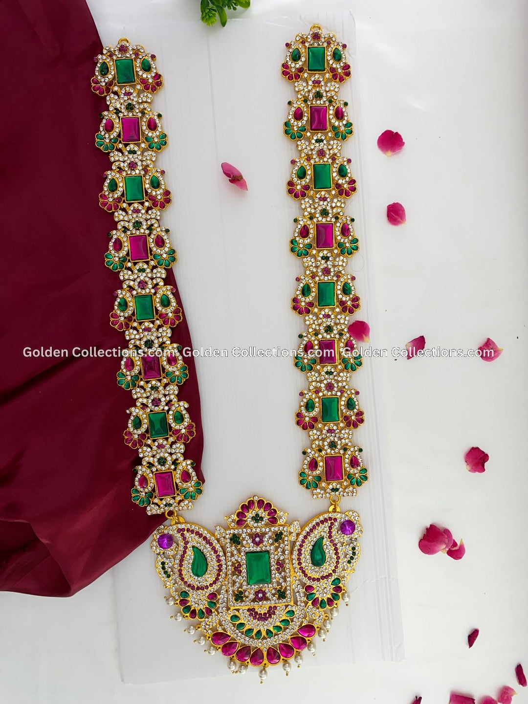 Elegant Deity Long Haram- Authentic Collection at GoldenCollections