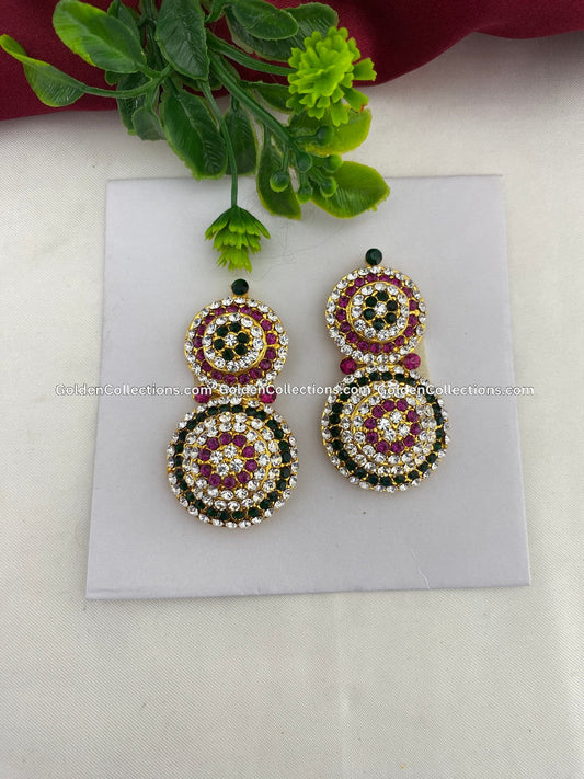 Elegant Ear Ornaments Set - GoldenCollections DGE-090