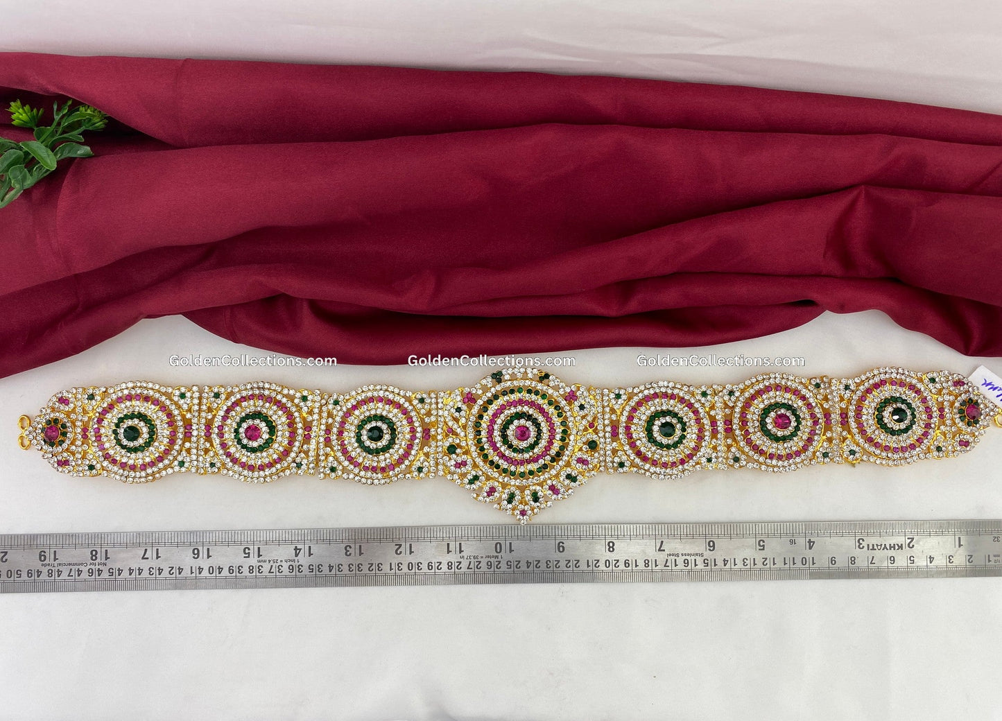 Elegant Hip Belts for Hindu Gods - GoldenCollections DGV-057