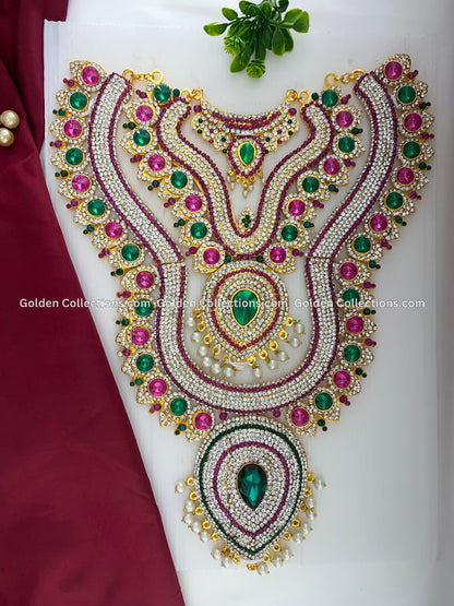 Elegant Jewellery Set for Goddess-GoldenCollections