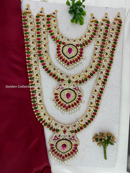 Enchanting Deity Decorative Long Necklace - GoldenCollections