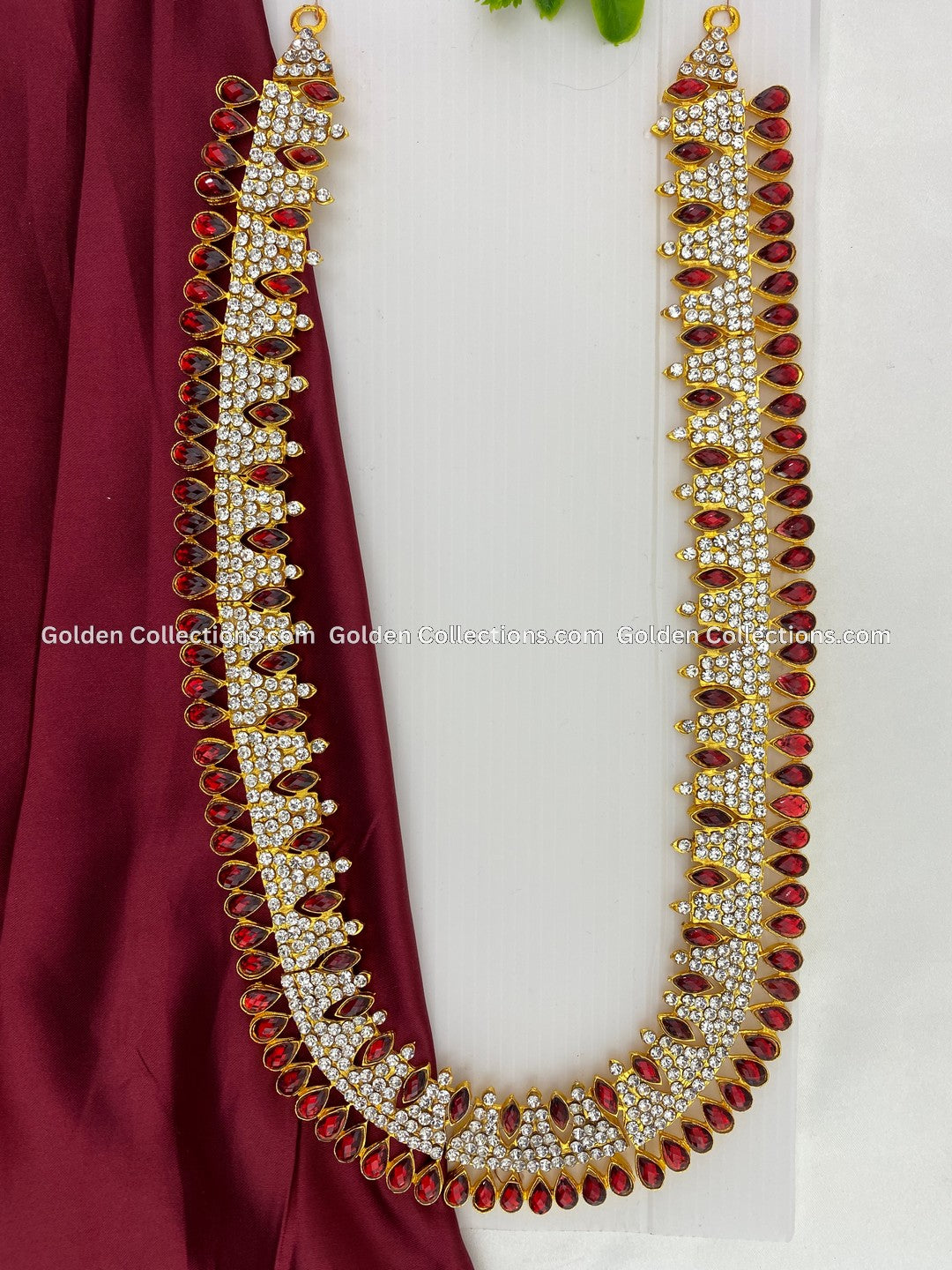 Glamorous Jewellery for Goddess Idol - GoldenCollections