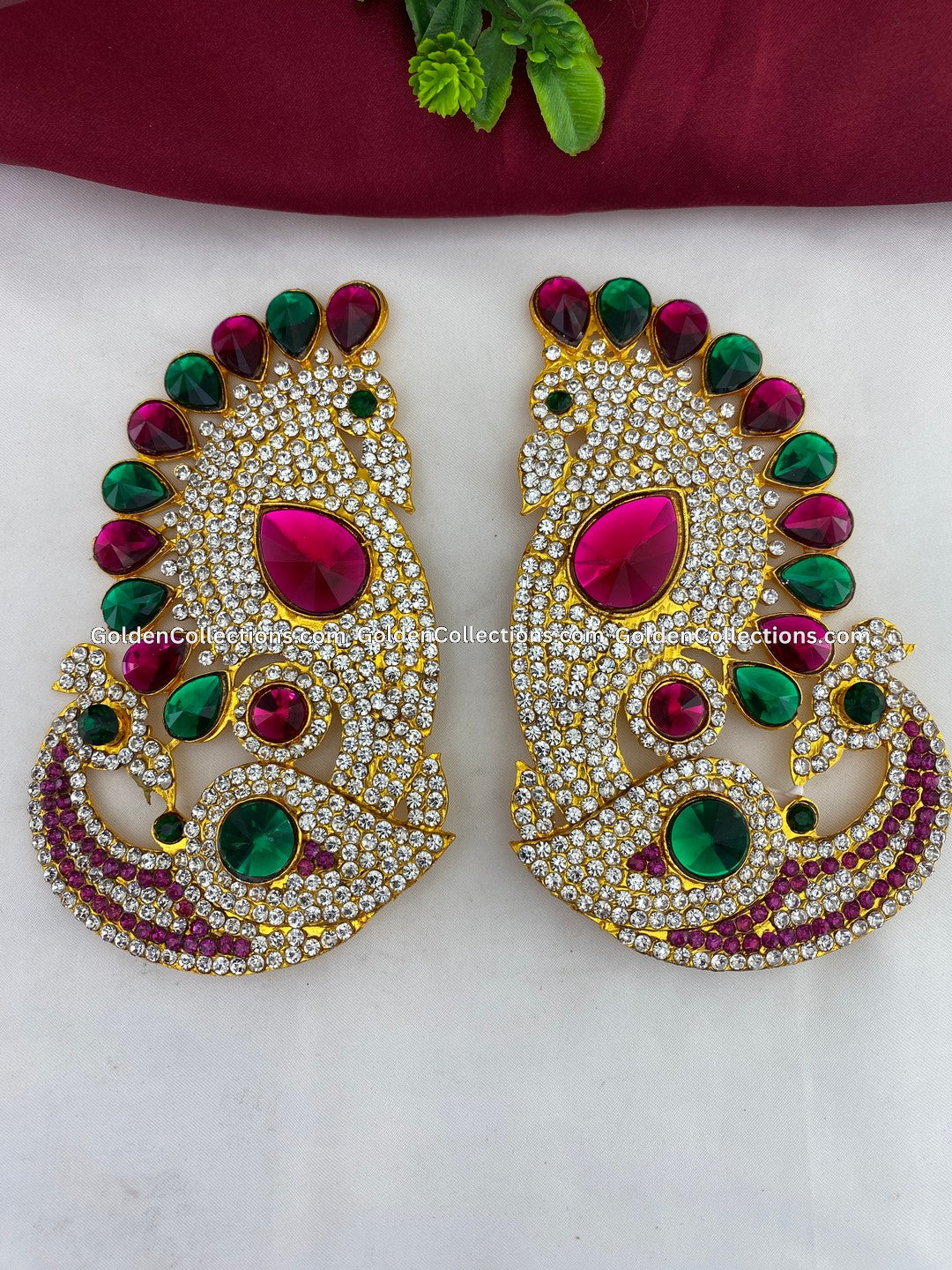 God Earrings - Divine Jewels - GoldenCollections DGE-010