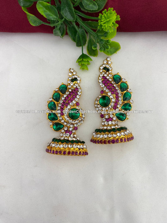 God Goddess Earrings Online - GoldenCollections DGE-082