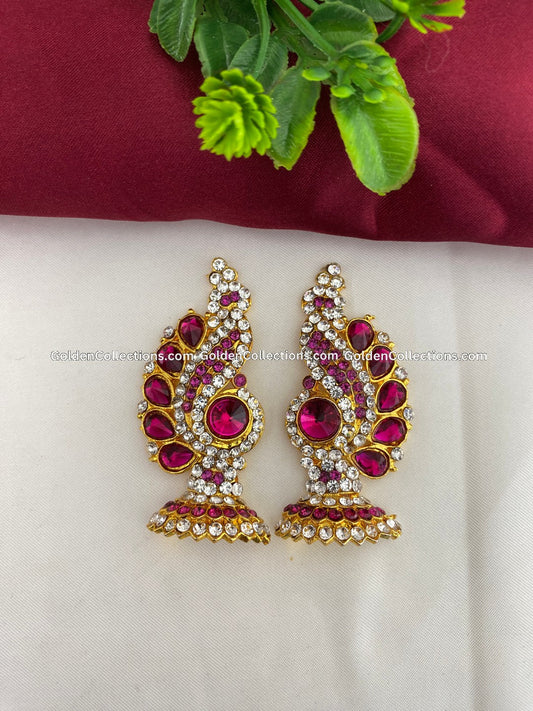 God Goddess Earrings Set - GoldenCollections DGE-063