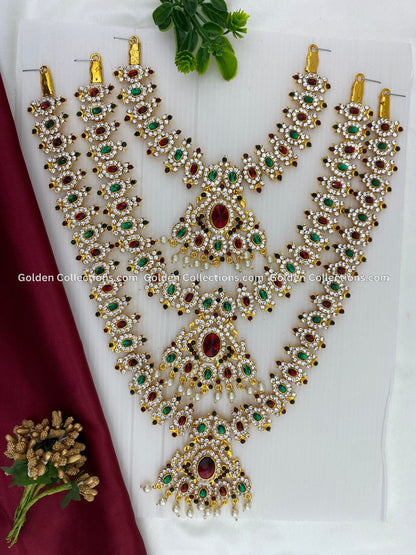 Goddess Amman Jewelry Collection - GoldenCollections DLN-004