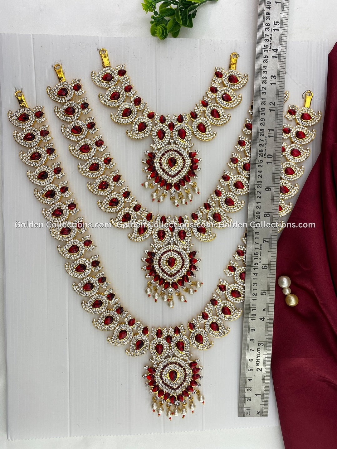 Goddess Jewellery Set for Divine Beauty-GoldenCollections 2