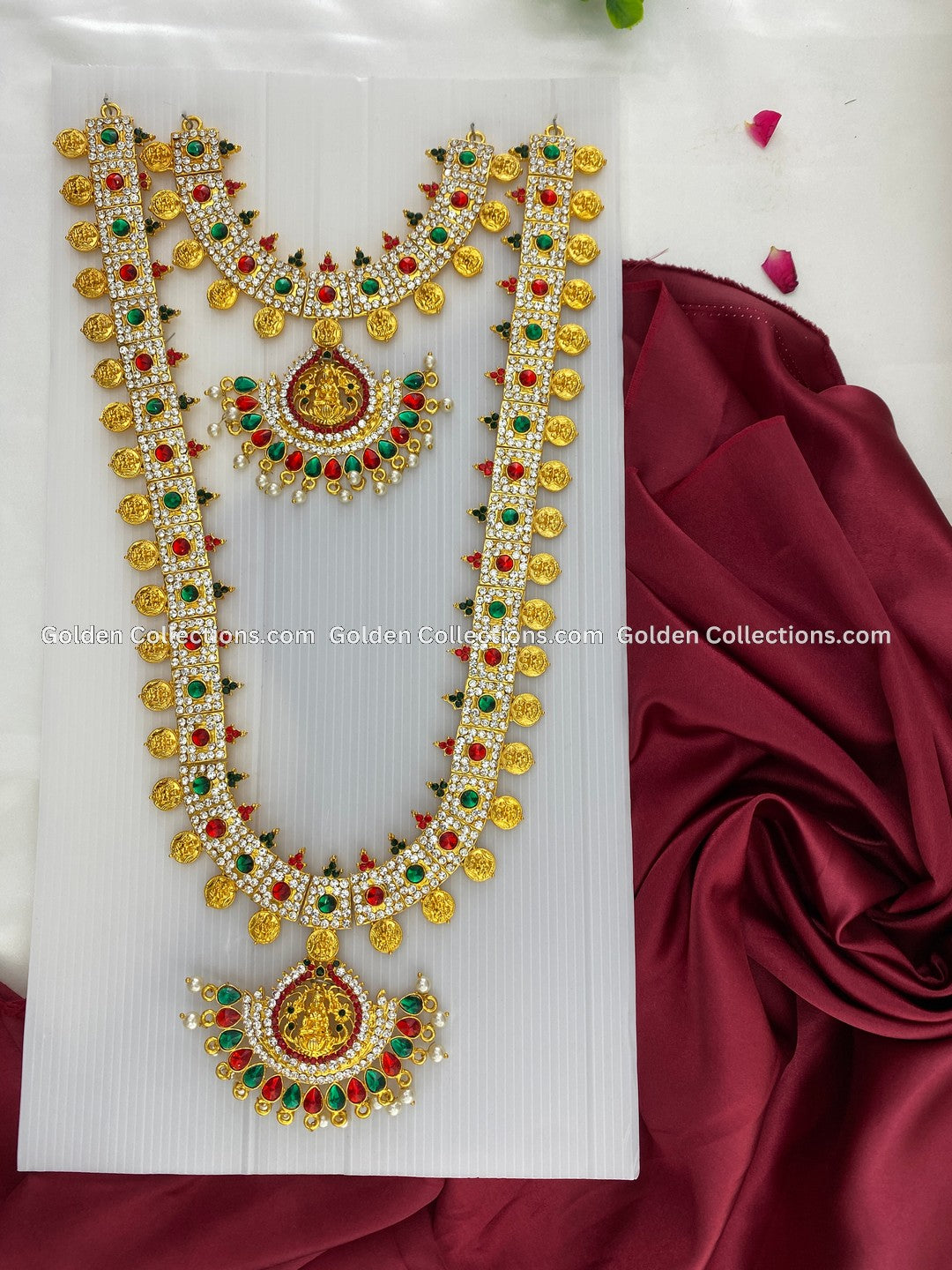 Goddess Lakshmi Jewellery Collection-GoldenCollections