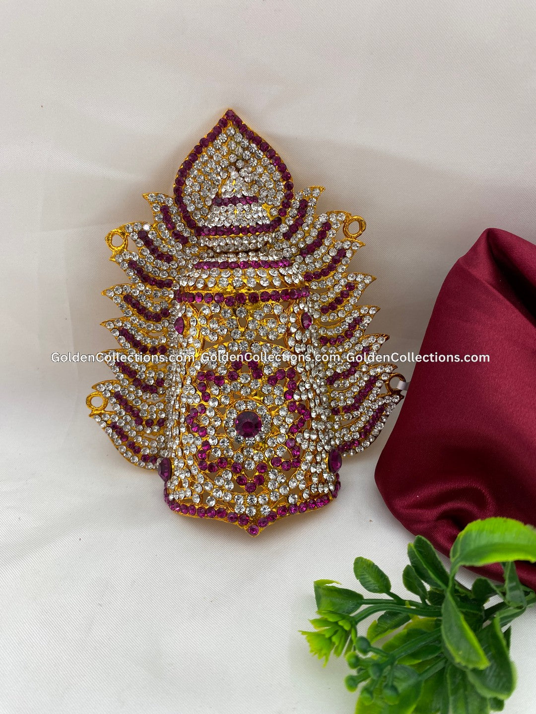 Graceful Jewellery Crown for Goddess - GoldenCollections DGC-137
