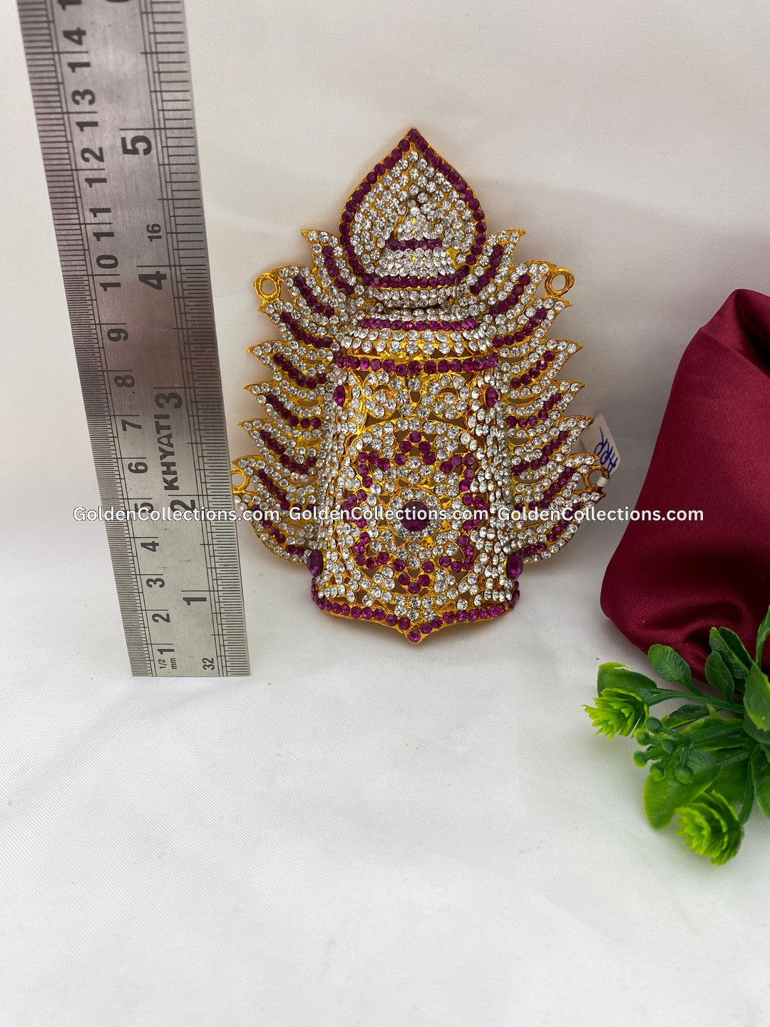 Graceful Jewellery Crown for Goddess - GoldenCollections DGC-137 2