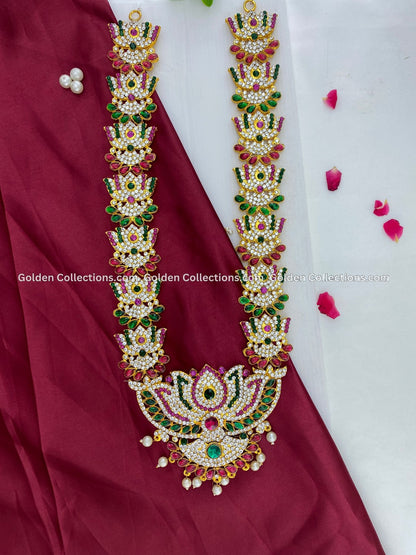 Graceful Jewellery for Goddess Idol- Explore GoldenCollections