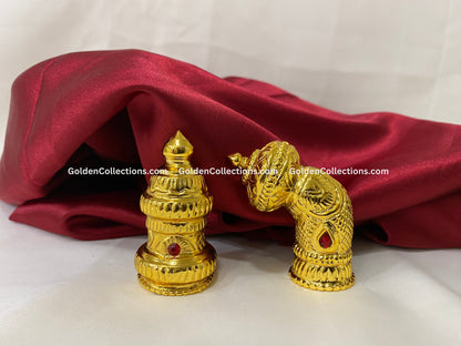 Hindu Deity Crown - Divine Alangaram - GoldenCollections DGC-006 3