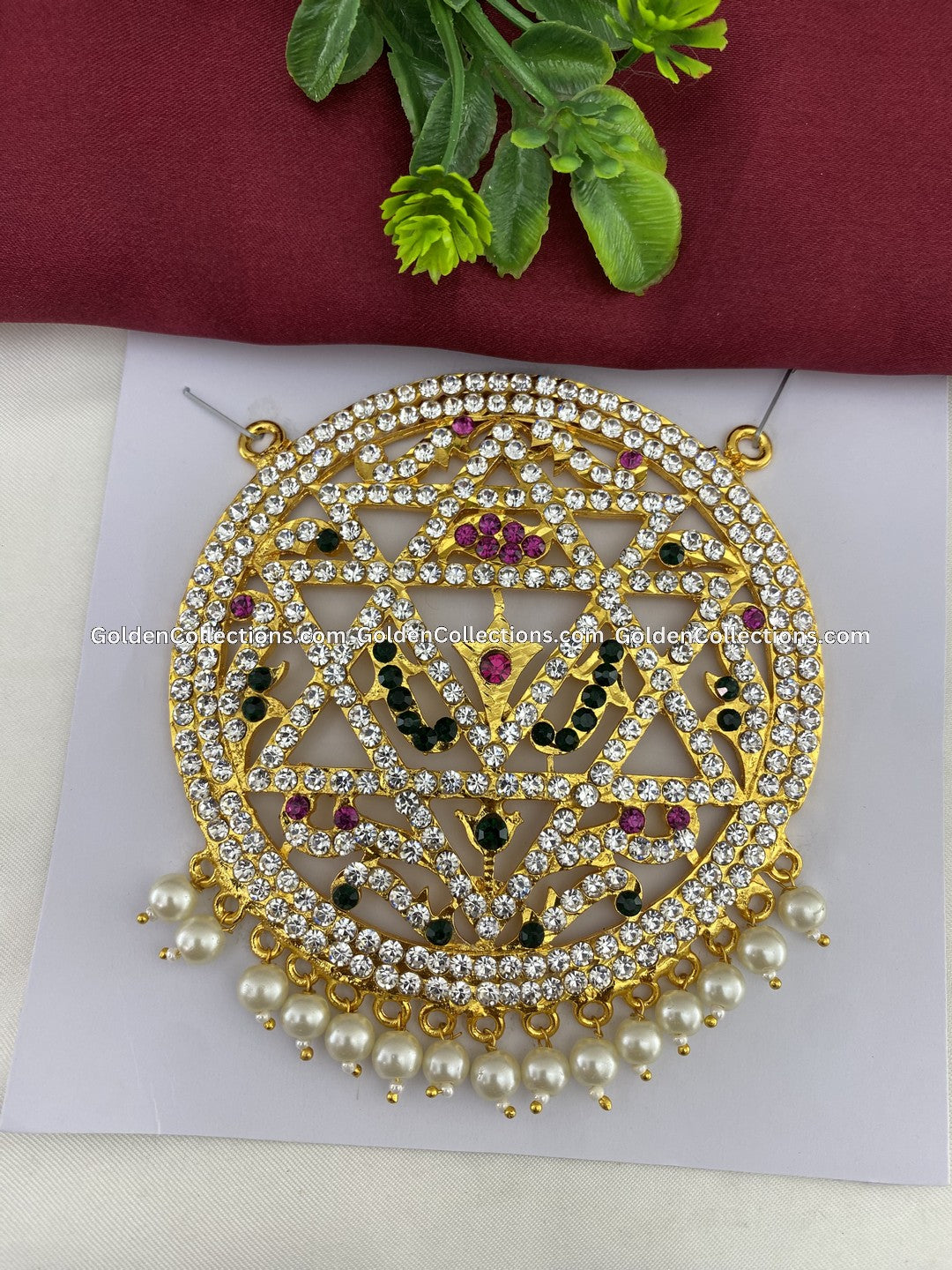 Hindu God Pendant Necklace - GoldenCollections DGP-030