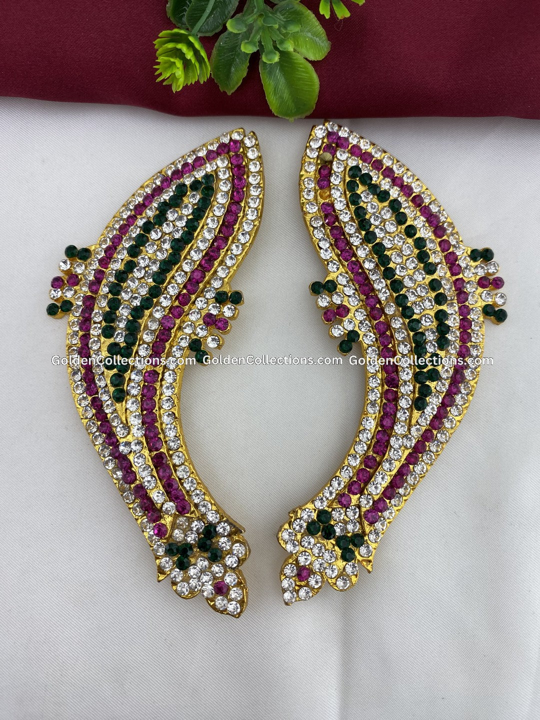 Hindu Idol Goddess Decoration Jewellery - GoldenCollections DGE-016