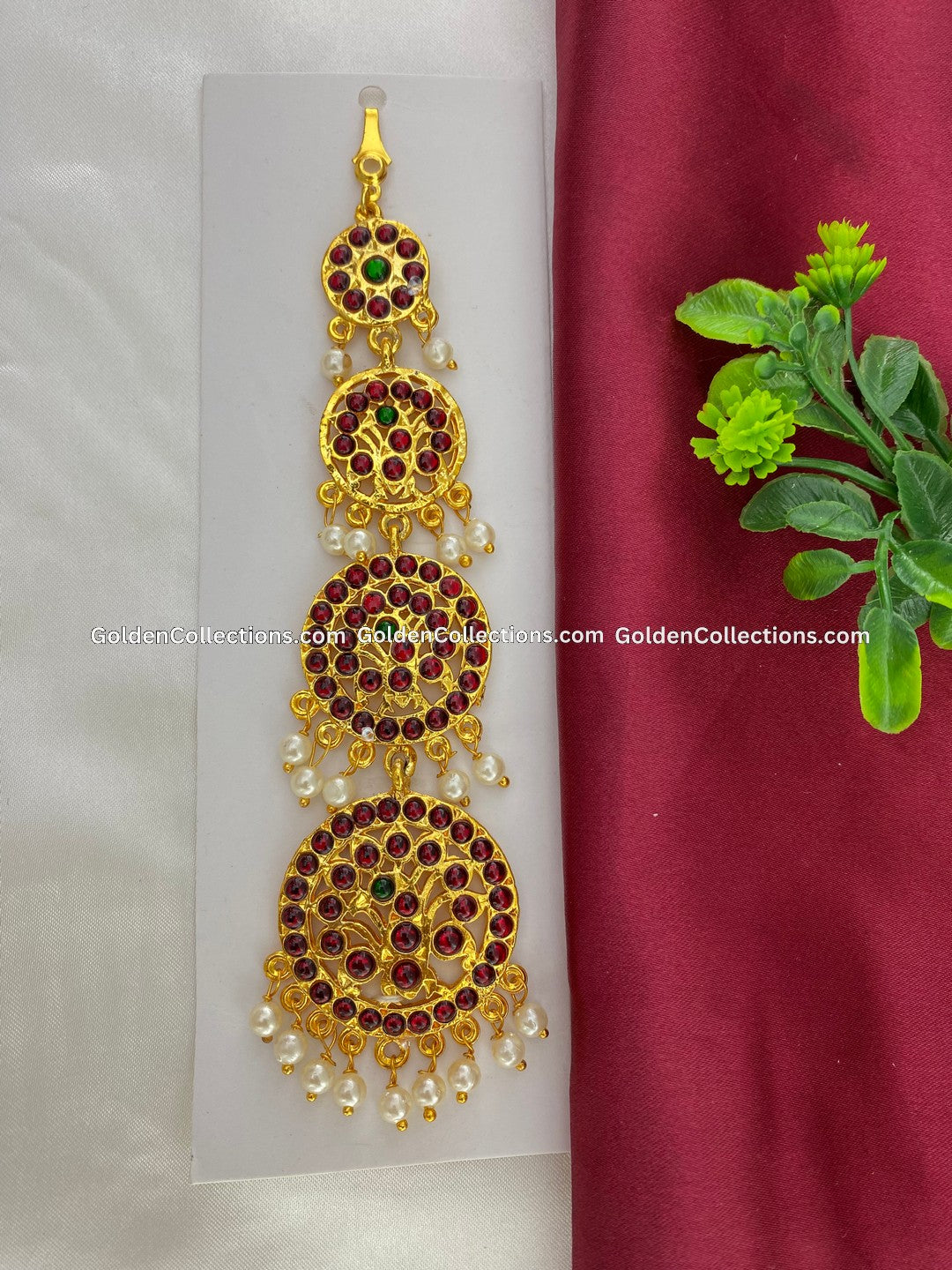 Kemp Maang Tikka - Traditional Dance Jewelry BMT-001