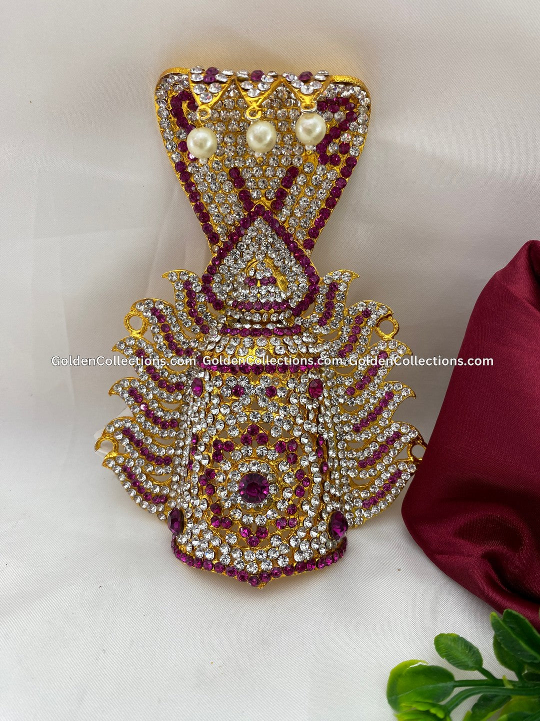 Majestic Crown for Goddess Deity - GoldenCollections DGC-140