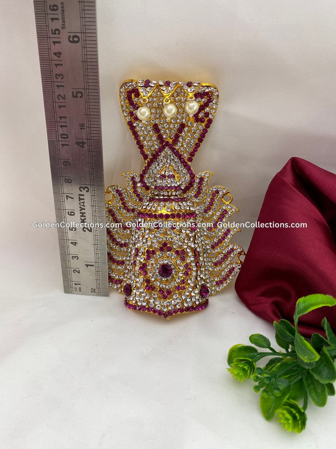 Majestic Crown for Goddess Deity - GoldenCollections DGC-140 2