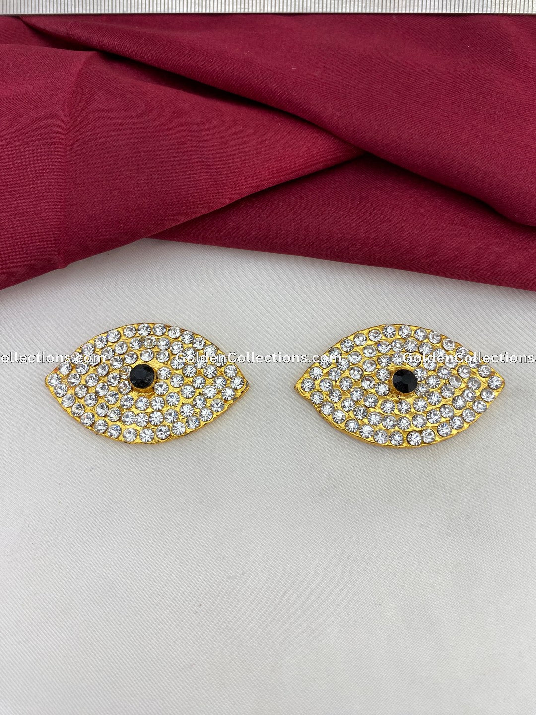 Nayan Deity Ornament - Divine Eye Ornaments - GoldenCollections DNC-006