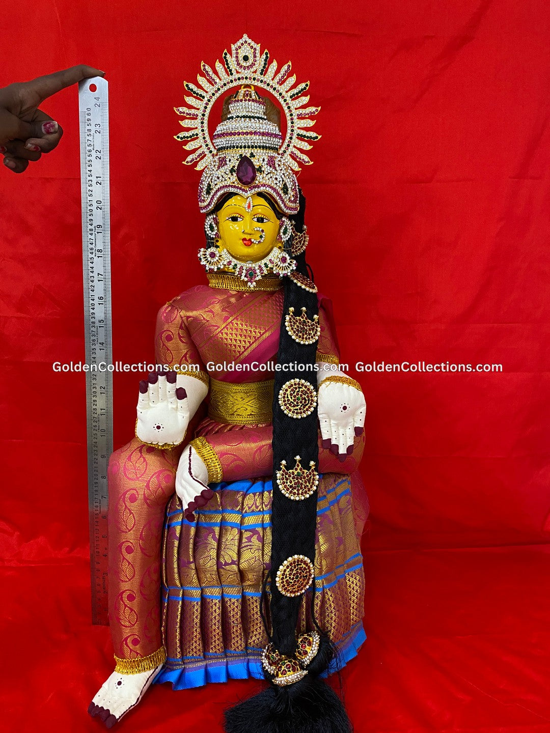 Ornate Varalakshmi Vratham Dolls - VVD-097 2