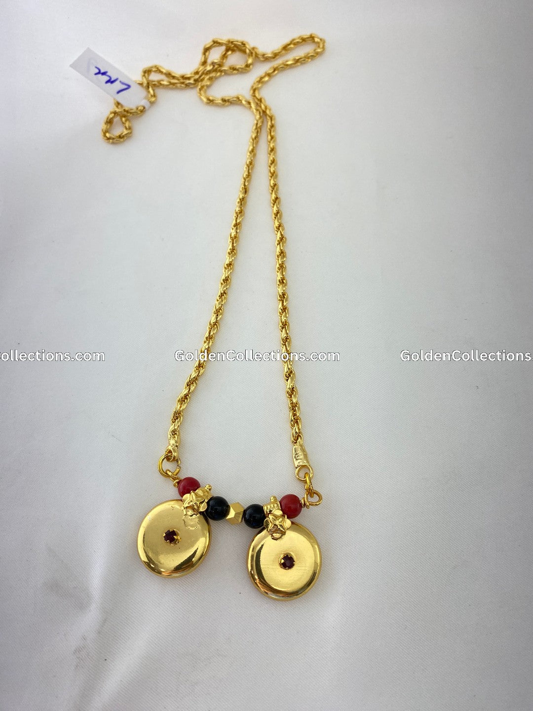 Gold pustal tadu on sale designs