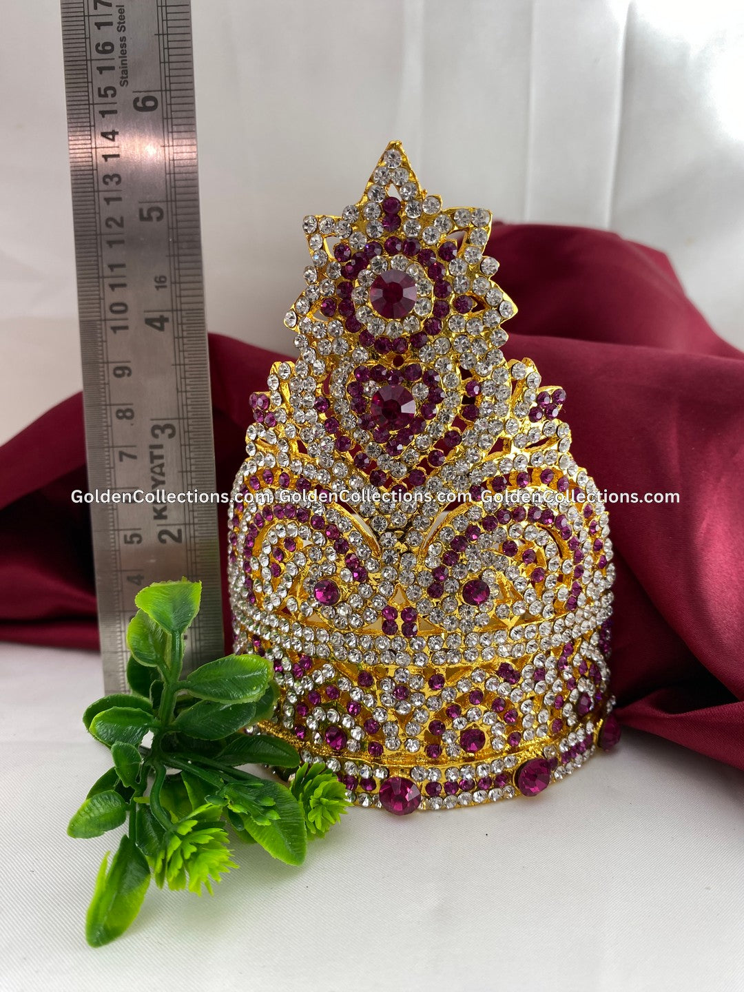 Regal Jeweled Crown - GoldenCollections DGC-053 2