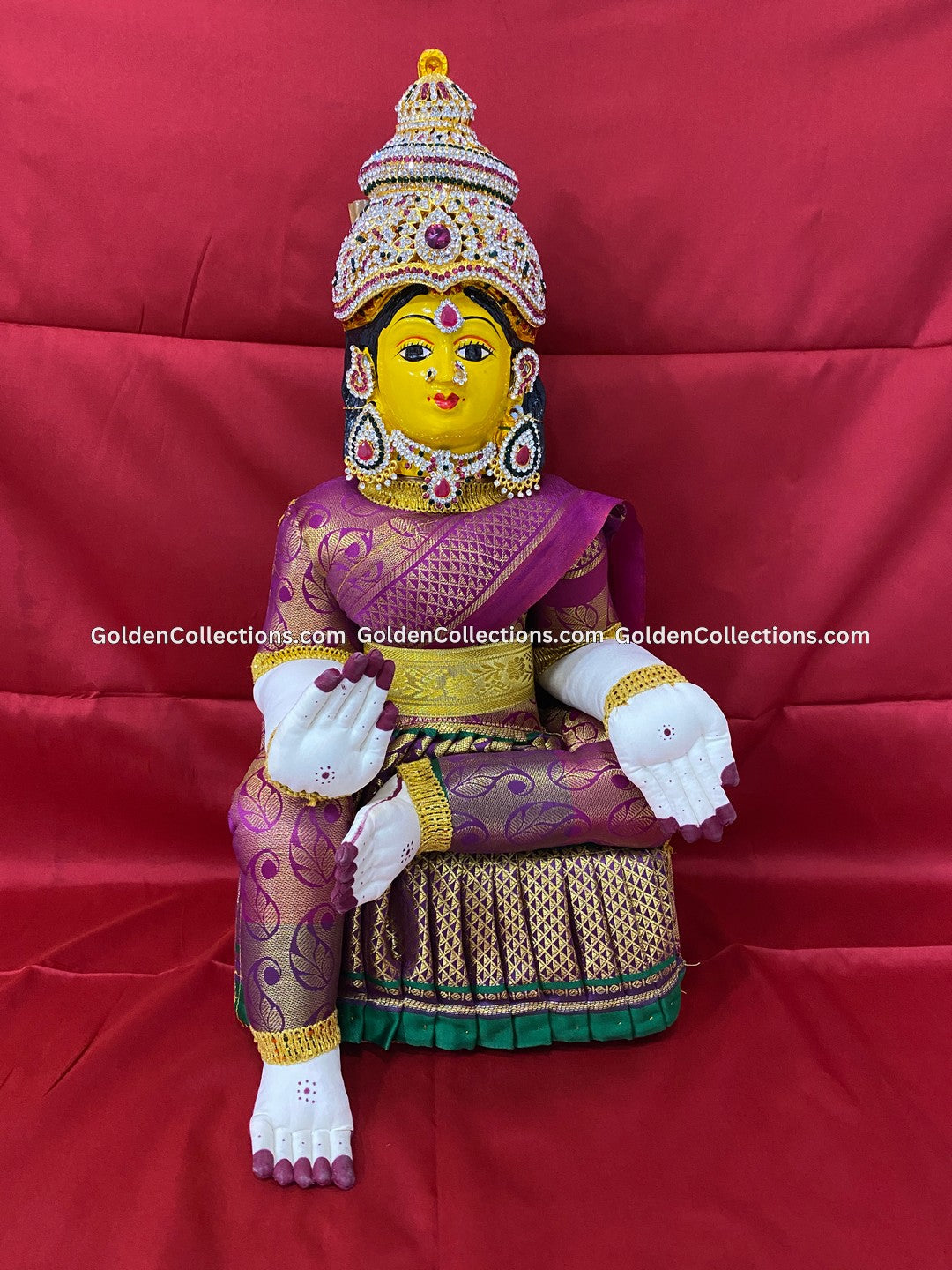 Sacred Goddess Lakshmi Amman Pooja Idol - VVD-071