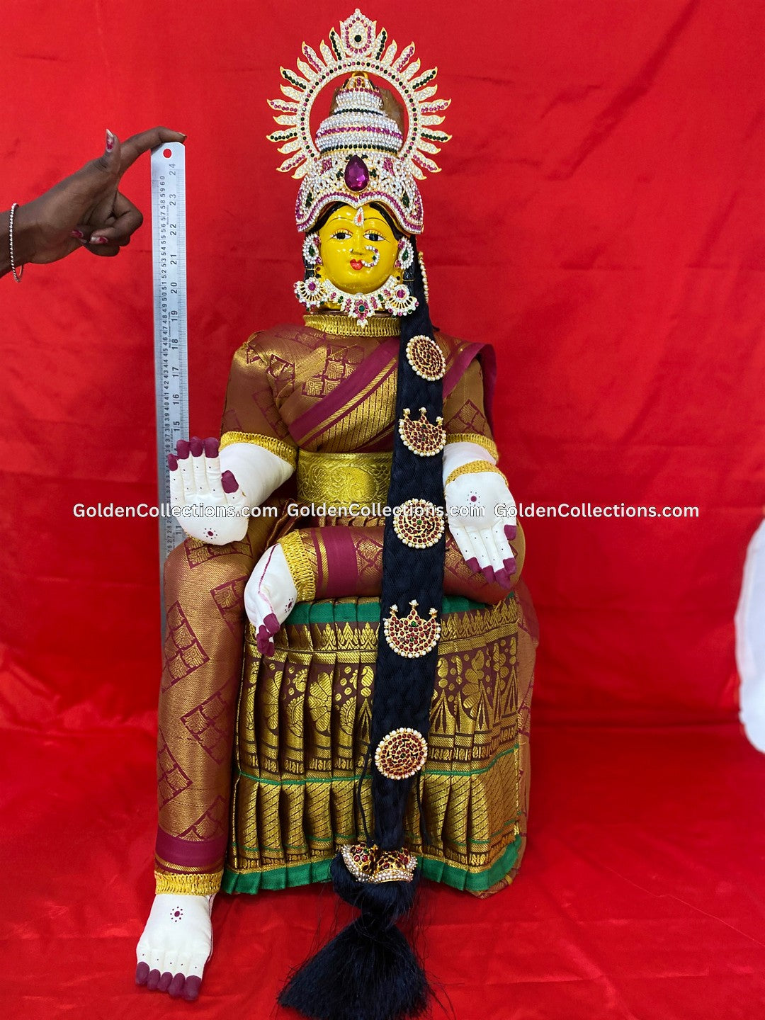 Sacred Varalakshmi Pooja Doll - VVD-083 2