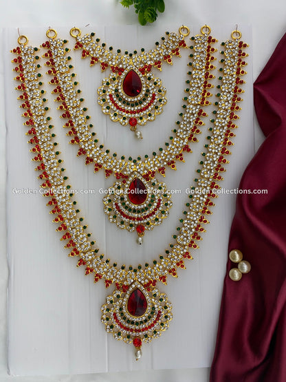 Shop Exquisite God Jewellery Set-GoldenCollections 2
