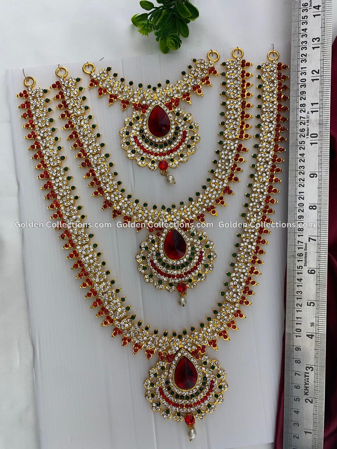 Shop Exquisite God Jewellery Set-GoldenCollections