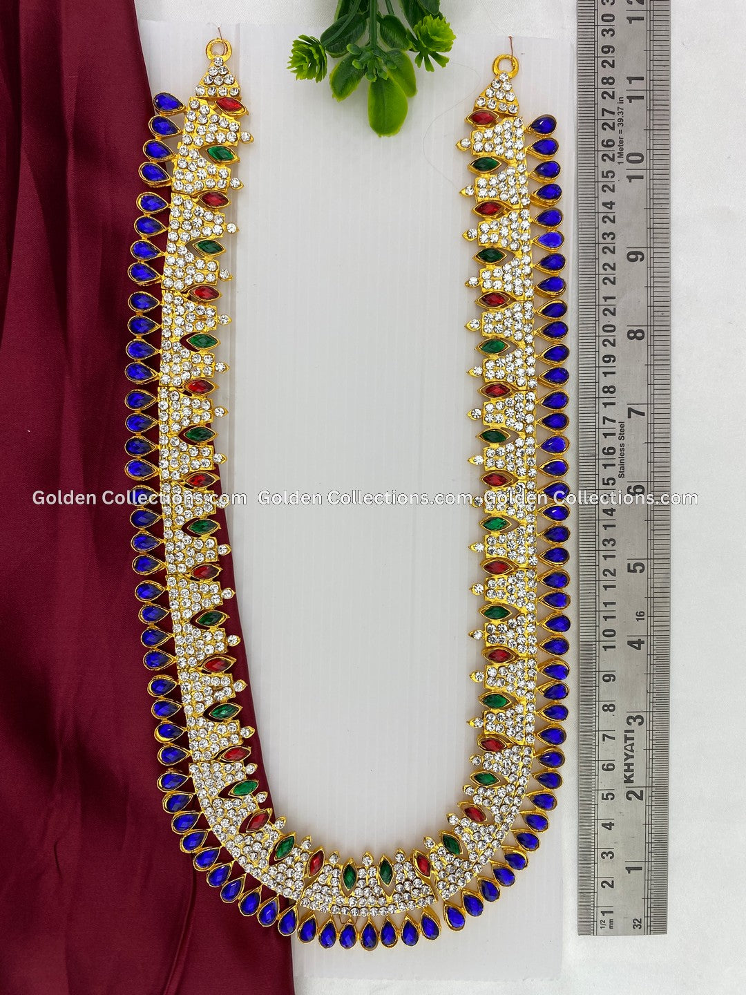 Shop Now Goddess Lakshmi Long Necklace - GoldenCollections 2