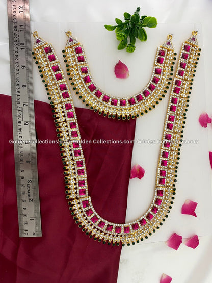 Sparkling Indian God Jewellery Collection-GoldenCollections 2
