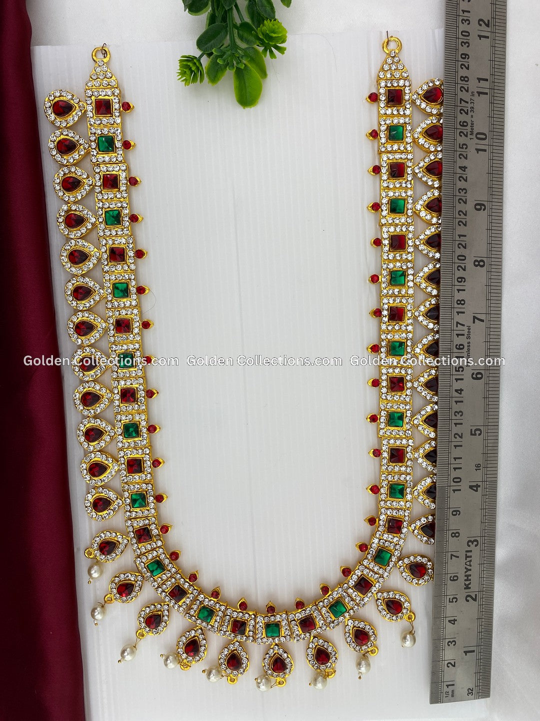 Temple Deity Long Necklace- Divine Adornments 2