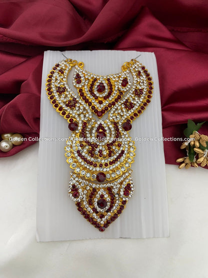 Temple Deity Short Necklace - GoldenCollections DSN-026