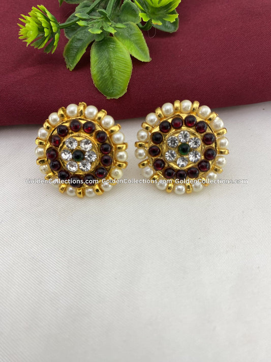 Temple Jewelry Earrings - GoldenCollections BJE-014