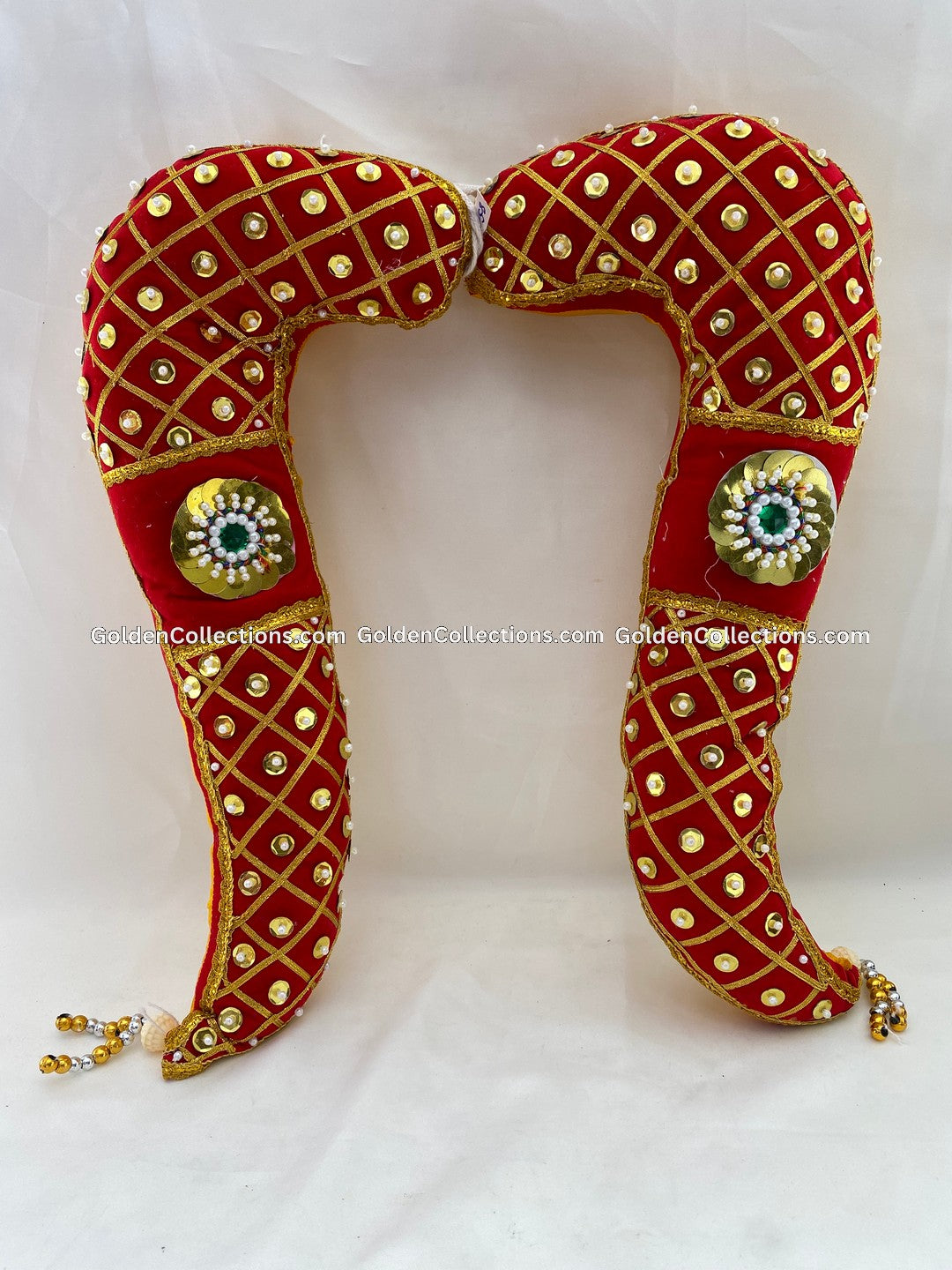 Vagamalai Bhujalu - Varalakshmi Idol Decoration Items Online Medium Red DVT-005 2