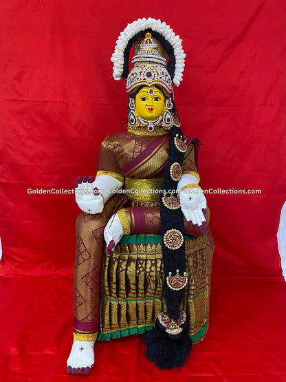 Varalakshmi Amman Doll with Jewellery - VVD-103