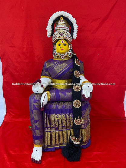 Varalakshmi Doll Decoration with Stones - VVD-082
