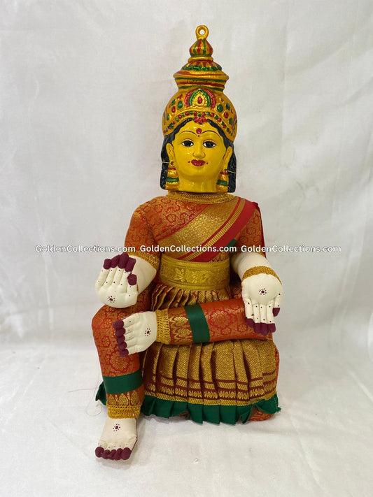 Varalakshmi Dolls with Jewelry - Graceful and Ornate - VVD-045