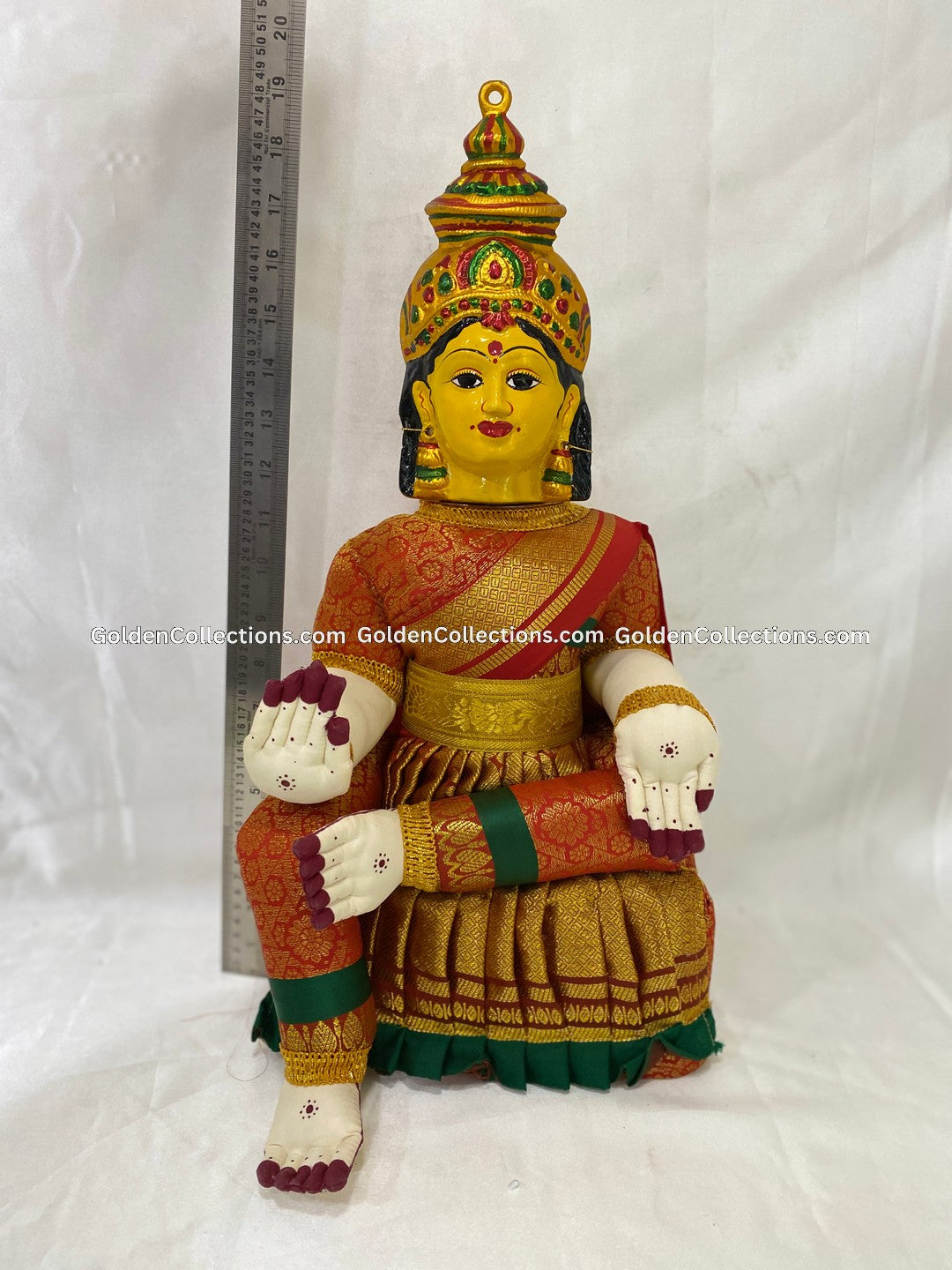 Varalakshmi Dolls with Jewelry - Graceful and Ornate - VVD-045 2