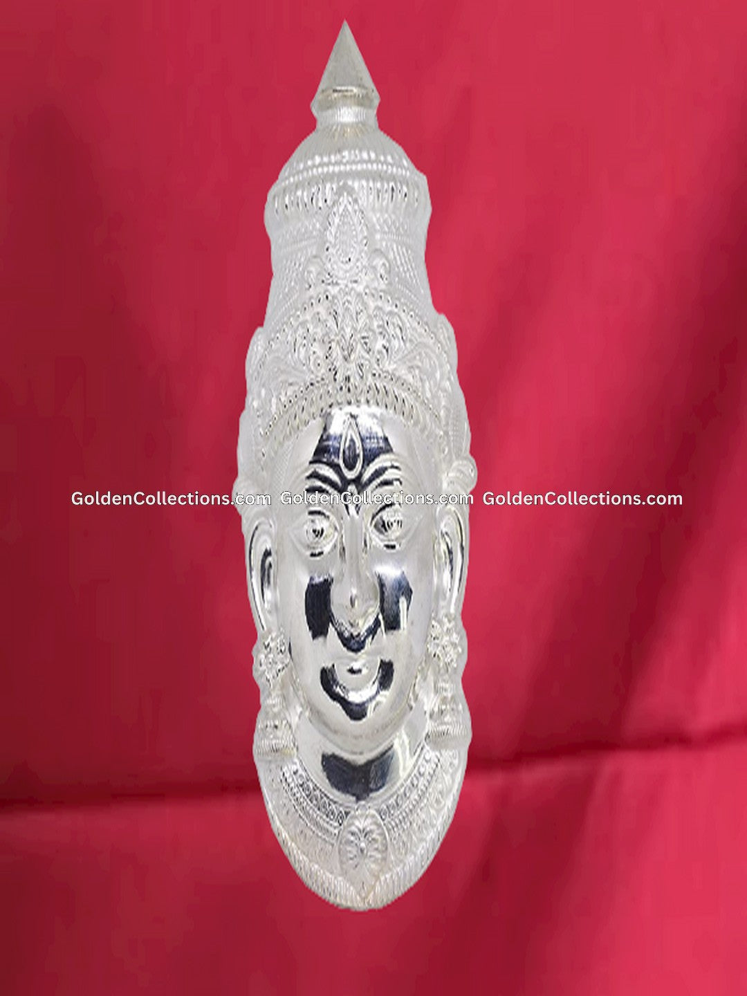 Varalakshmi Vratham Ammavari Face Silver - GoldenCollections VDF-017